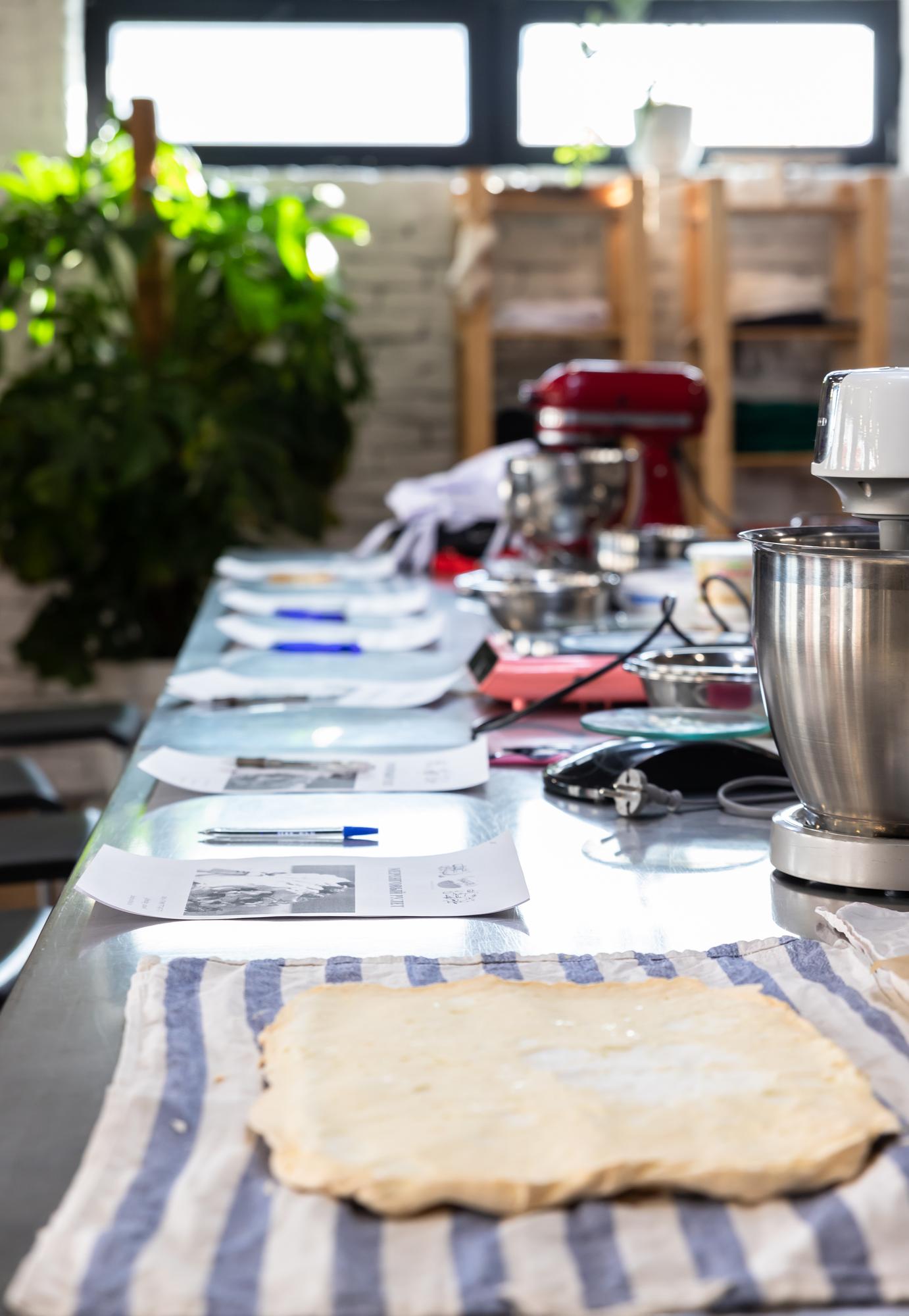 Interior of a workshop kitchen with utensils